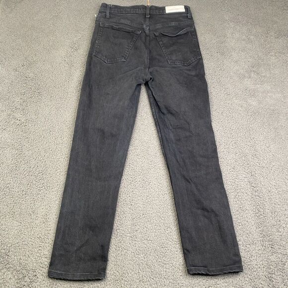 RE/DONE 70s Straight Black Stovepipe Sz 28 Style 193-3W7STRT - Picture 9 of 11